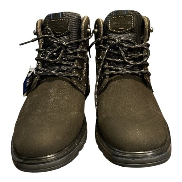 Nunn Bush Men’s Luxor Waterproof Plain Toe Chukka Boot | Charcoal | Size 7.5 M - Picture 1 of 10